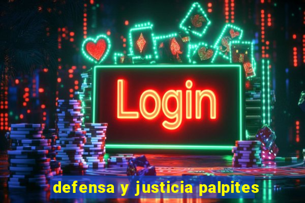 defensa y justicia palpites